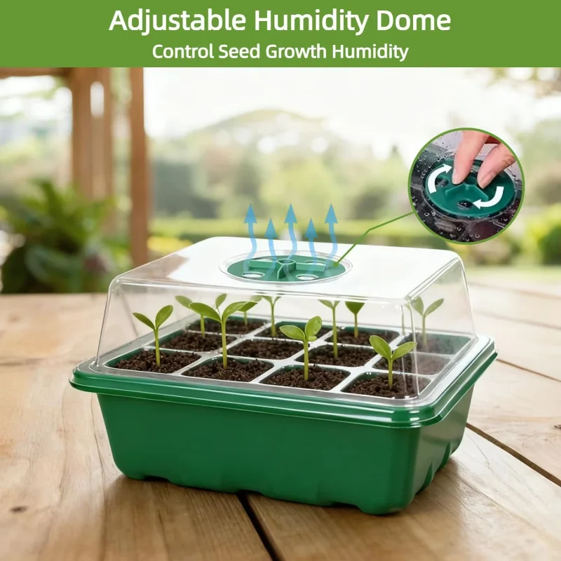 Humidity Dome Kit - Taca do rozsady, mini szklarnia, zestaw