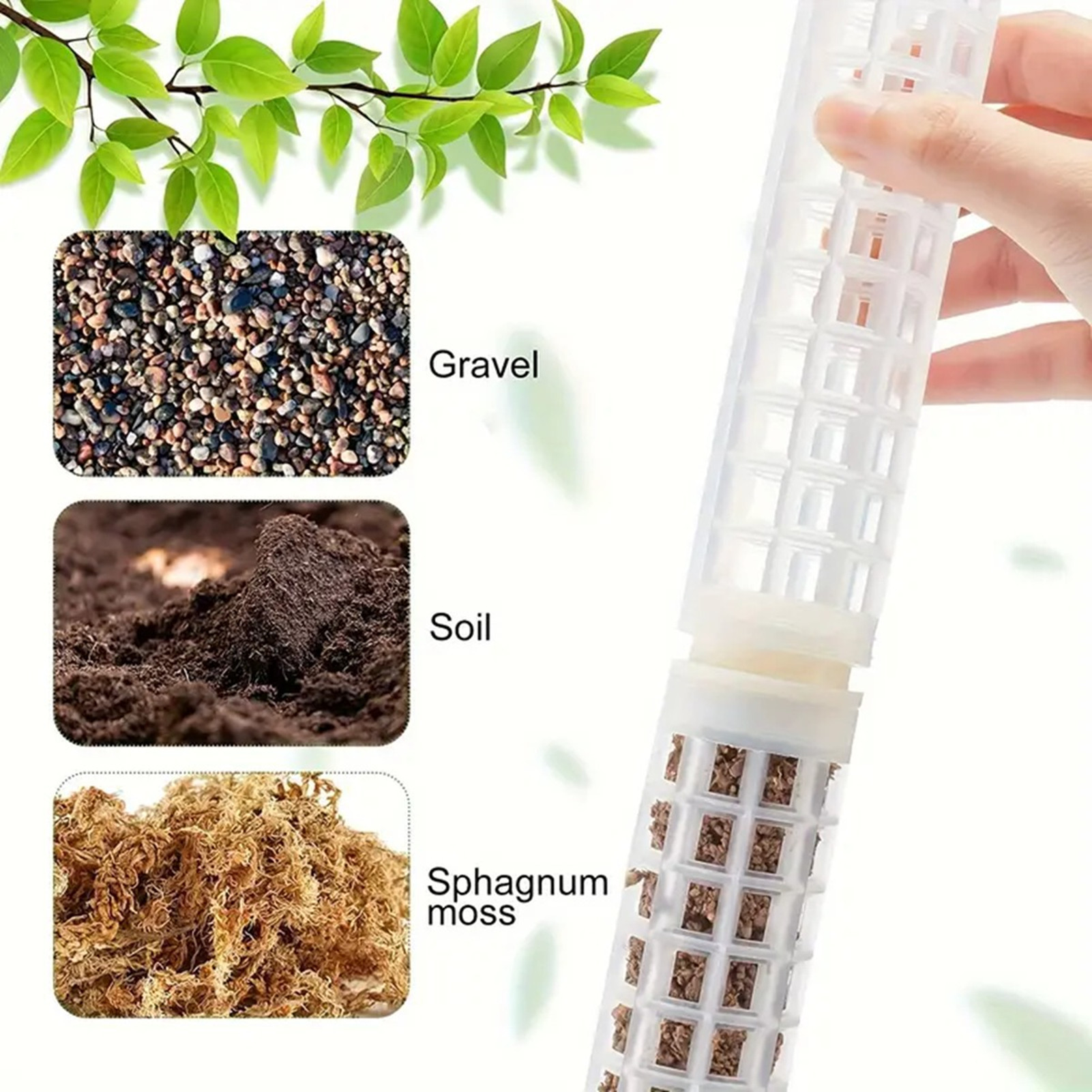 Słup mchu Plastikowy stojak na – Sphagnum Moss Dry recenzja i cena